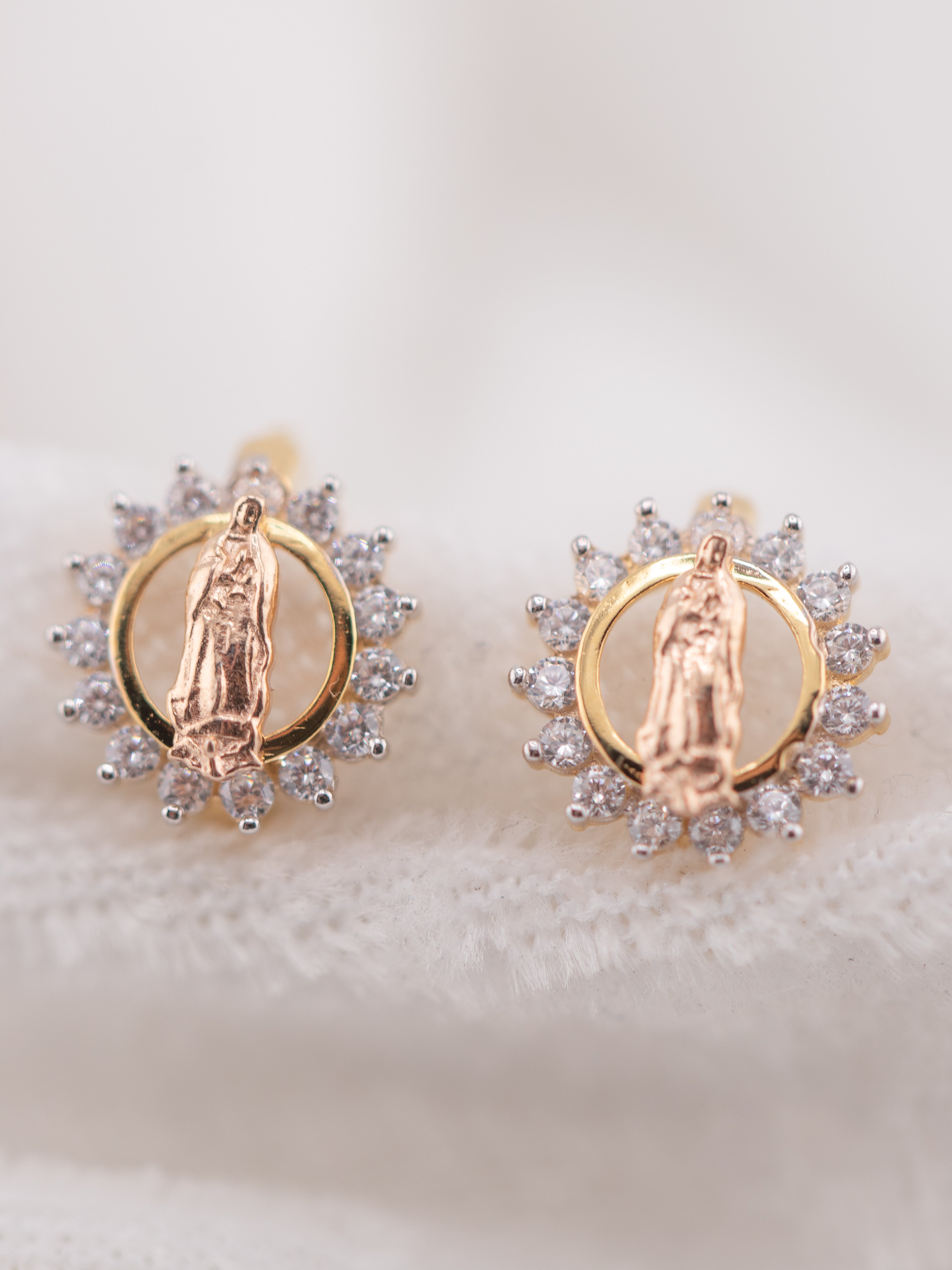 Virgencita Halo Earrings