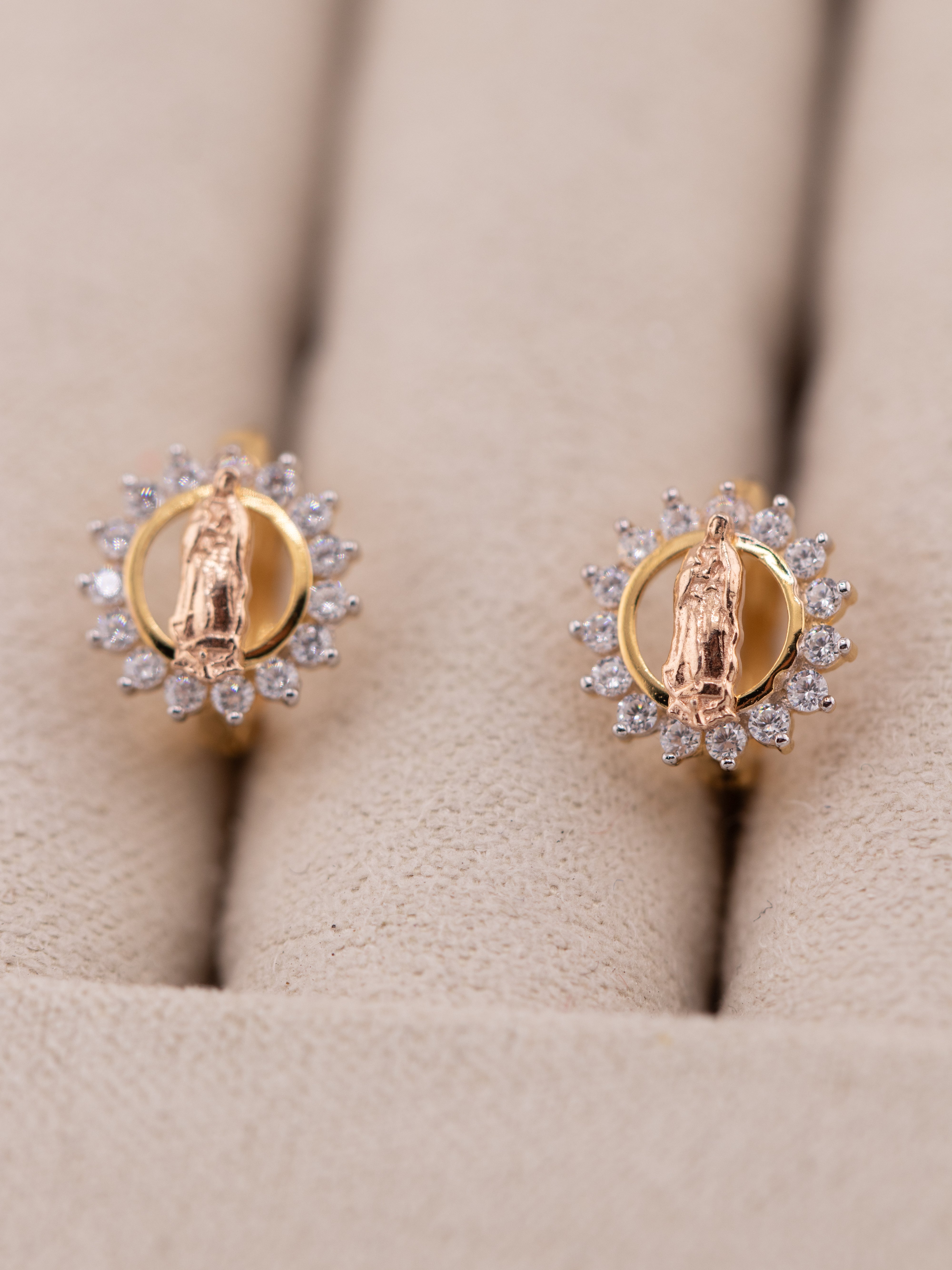 Virgencita Halo Earrings