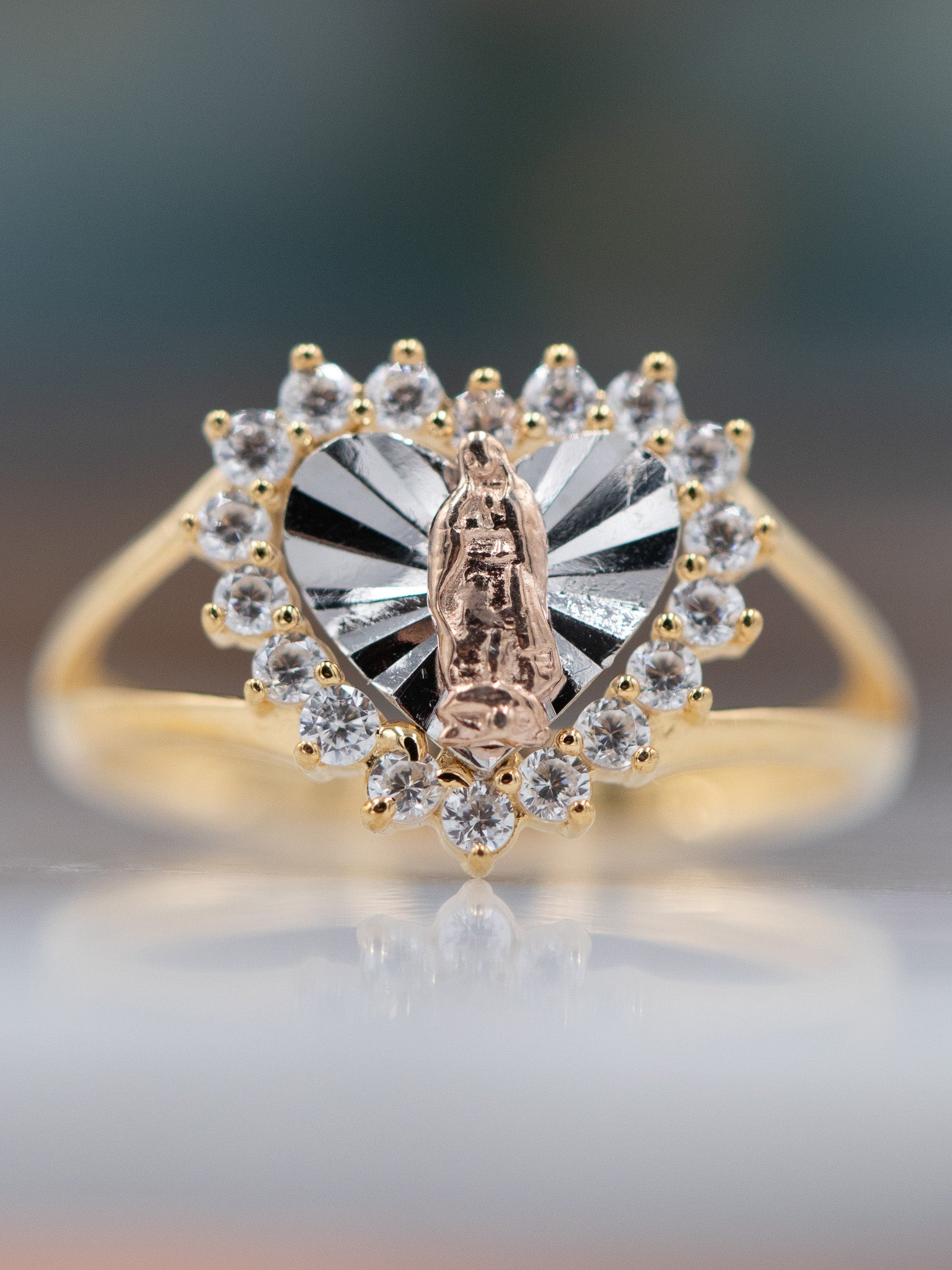 Our Lady of Guadalupe Corazoncito Ring