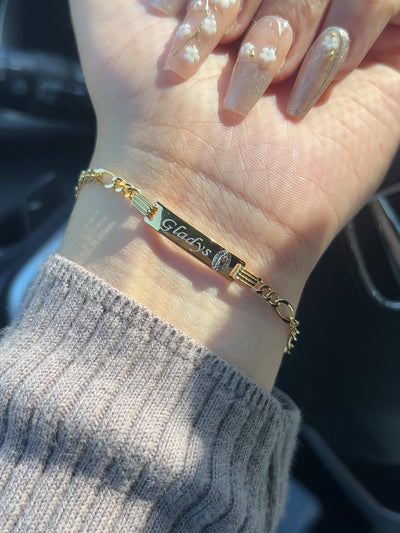 Engravable Virgencita Bracelet