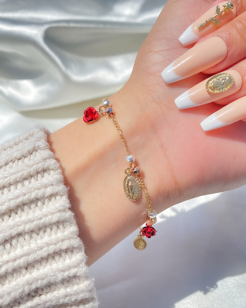 Virgencita Rose Bracelet – La Rosa Brand